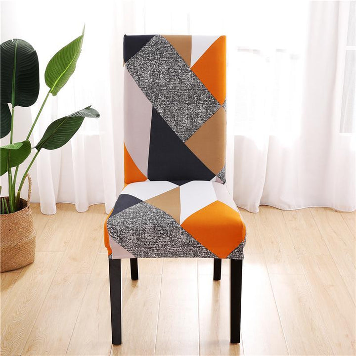 Prismatic Chair Covers - Stylish & Durable Patterned Design