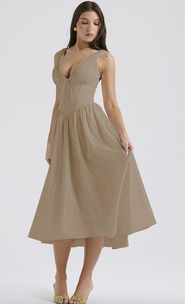 Gabriella Elegant Summer Dress - Elena Harper