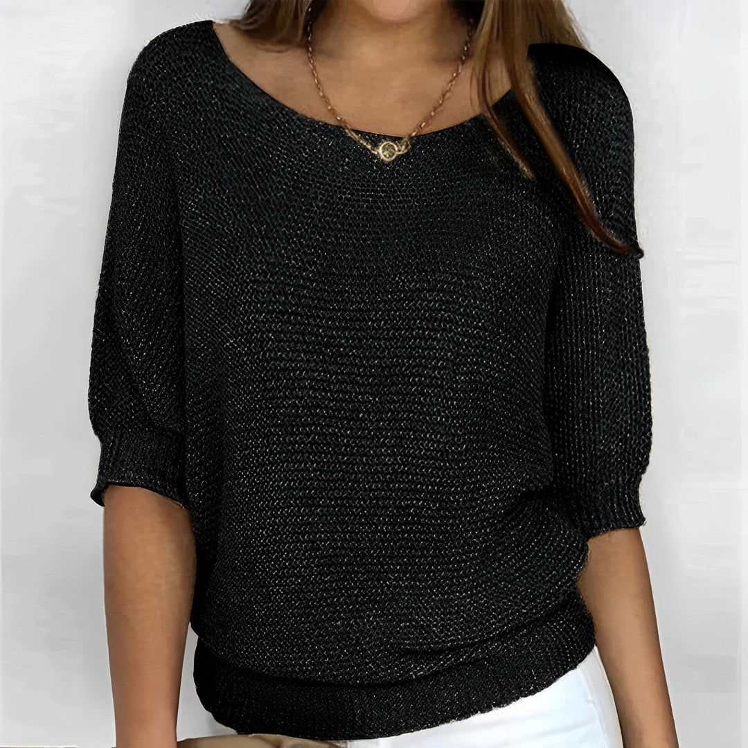 Elena Comfortable Knit Top