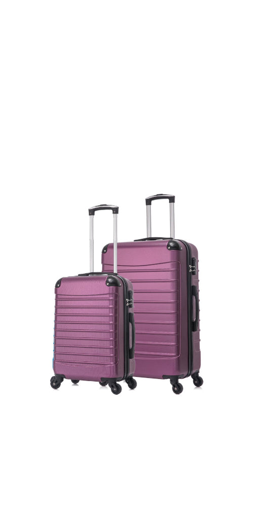 2-Piece Hardshell Luggage Set with Spinner Wheels