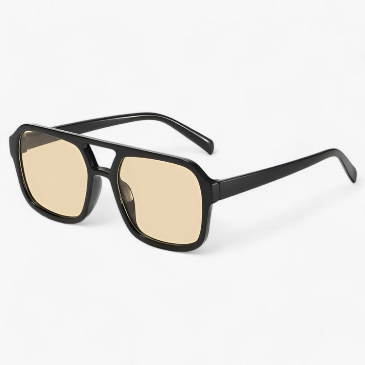 Unisex Vintage Square Sunglasses - Stylish UV400 Protection