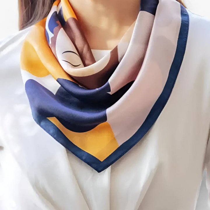 Women's Luxurious Silk Scarf for Elegant Style