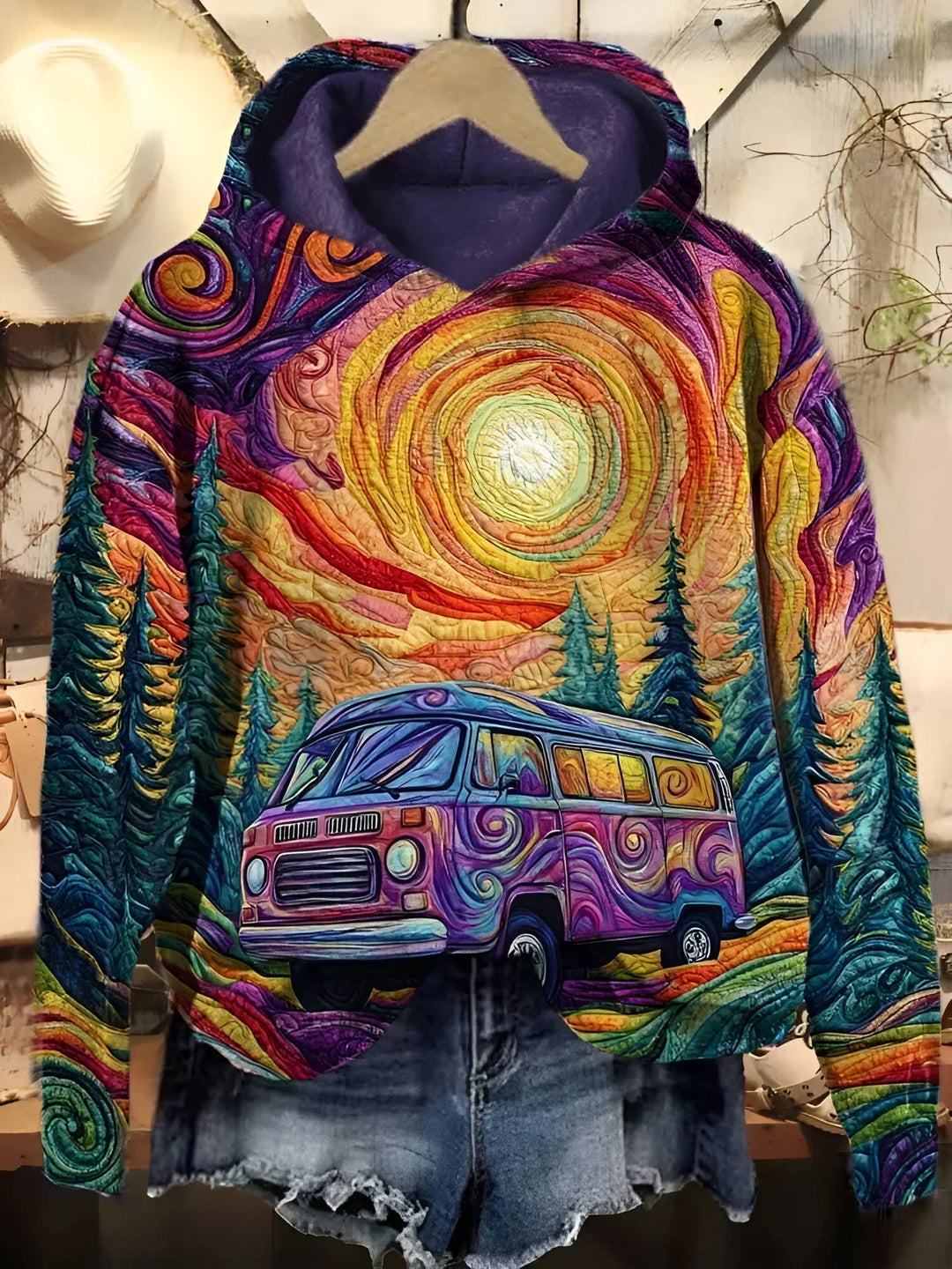 Briar Retro Roadtrip Hoodie - Elena Harper