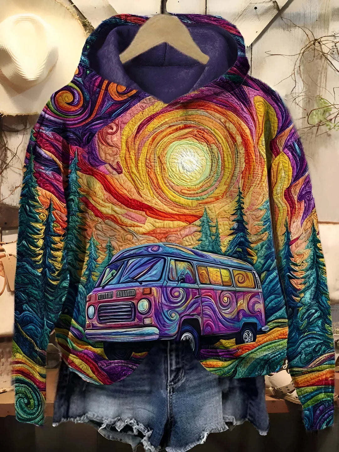 Briar Retro Roadtrip Hoodie - Elena Harper