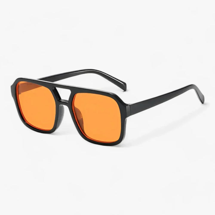 Unisex Vintage Square Sunglasses - Stylish UV400 Protection