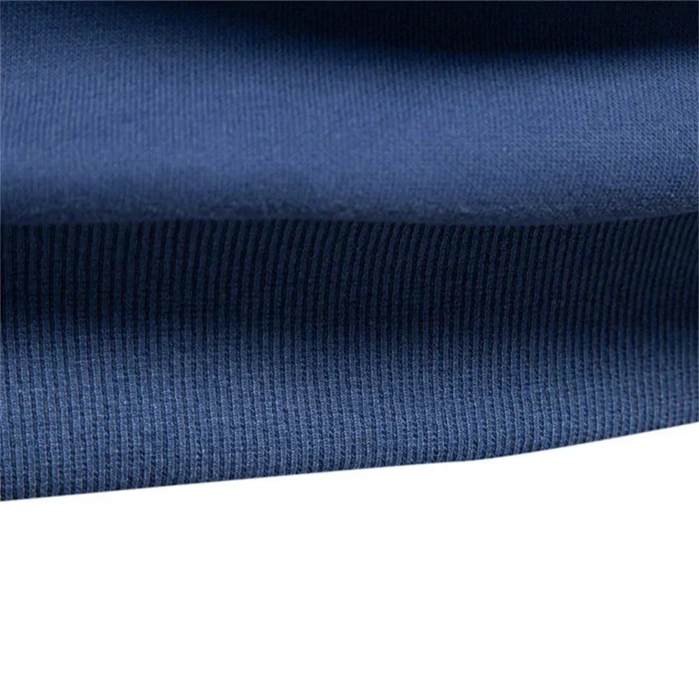 Men's Long Sleeve Bicolor Polo