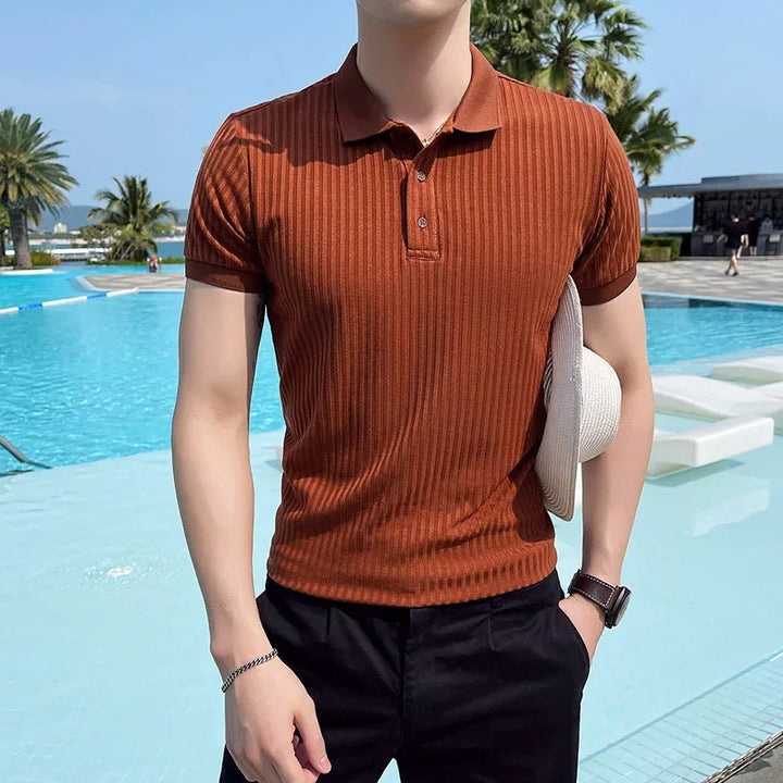 Men's Buttoned Polo