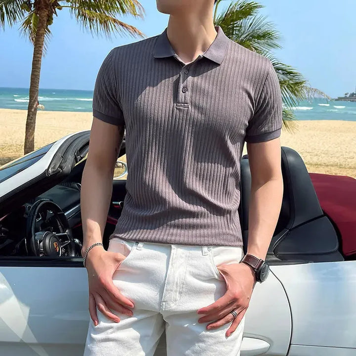 Men's Buttoned Polo