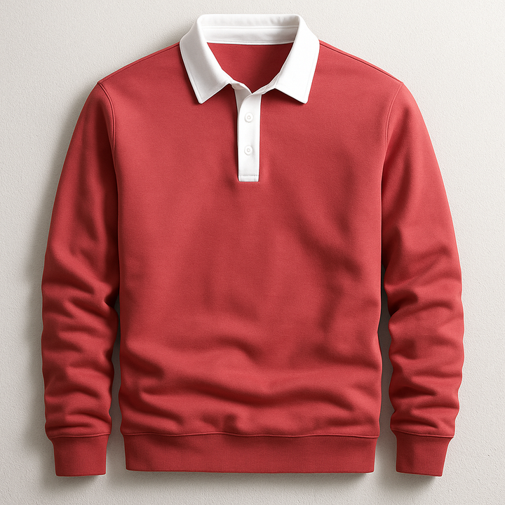Men's Long Sleeve Polo
