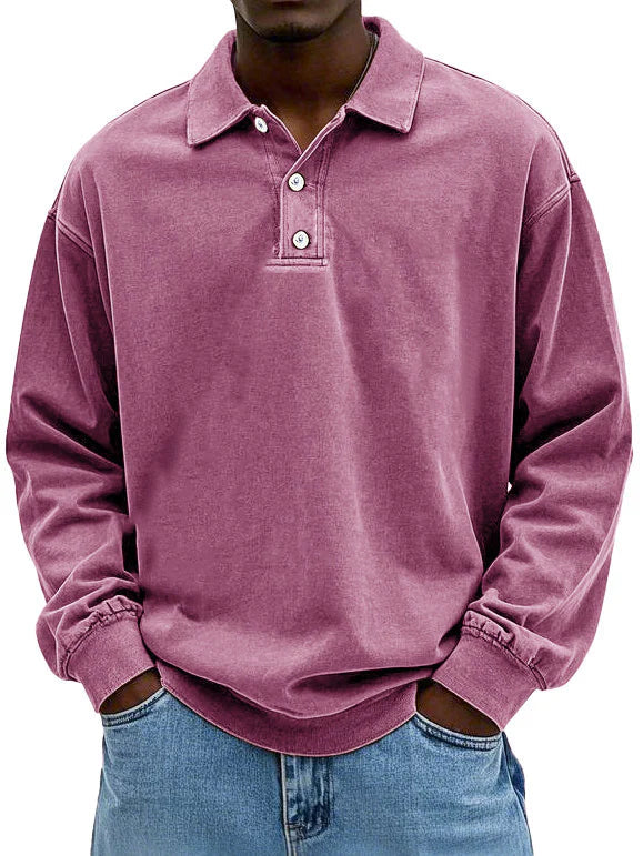 Edgar | Long Sleeve Polo