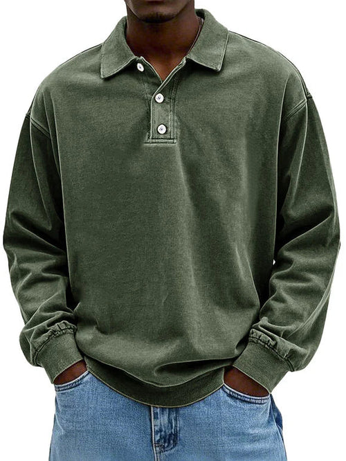 Casen  – Vintage Long-Sleeved Shirt