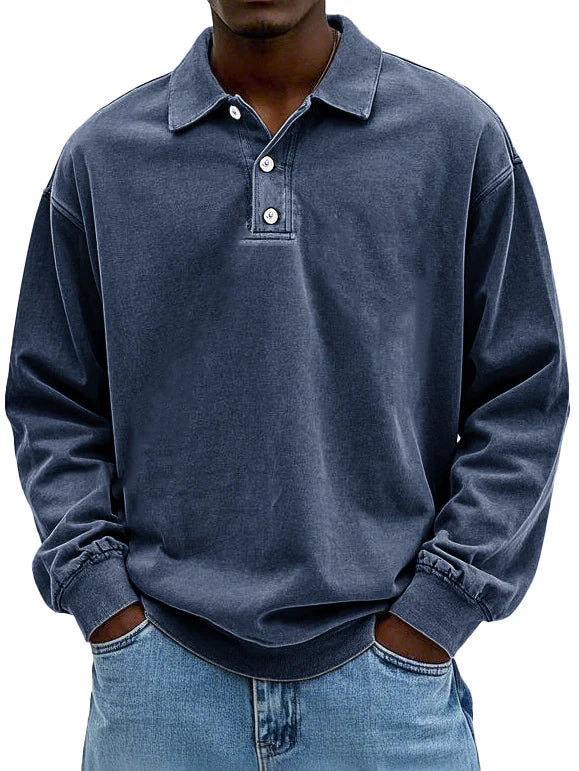 Casen  – Vintage Long-Sleeved Shirt