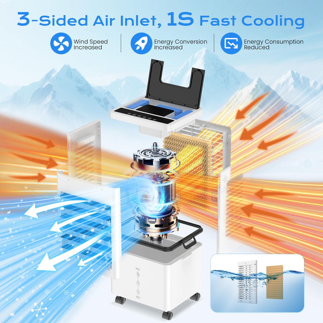 Home & Office Portable Evaporative Air Cooler
