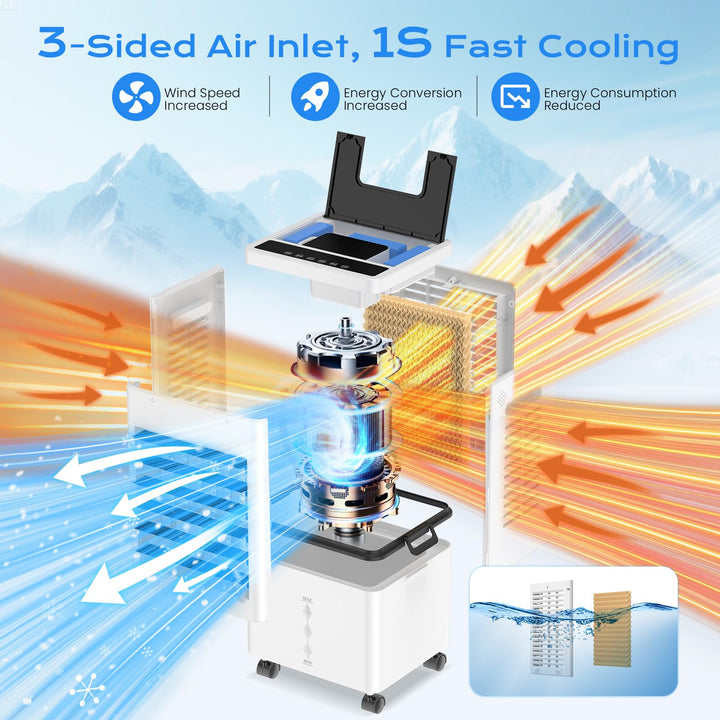 Home & Office Portable Evaporative Air Cooler