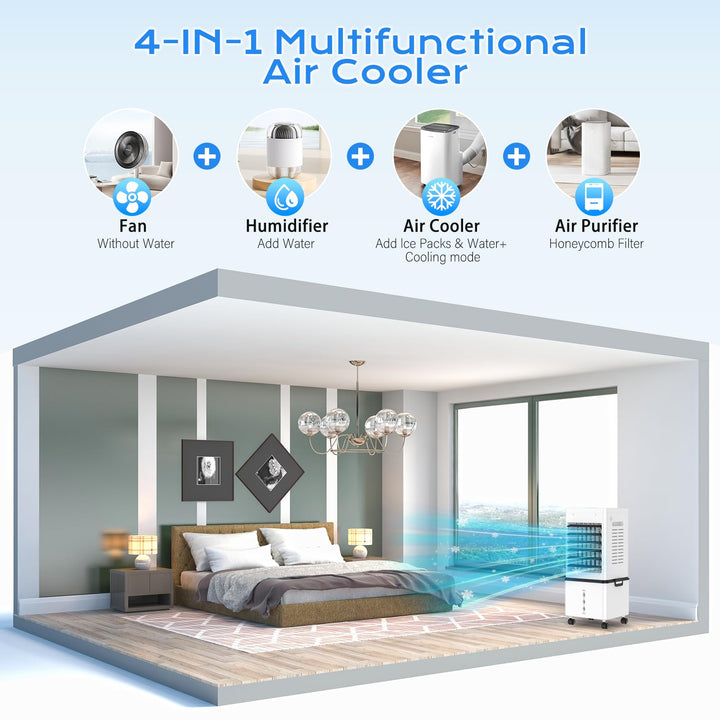 Home & Office Portable Evaporative Air Cooler