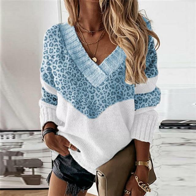 Leopard Print Pull Patchwork