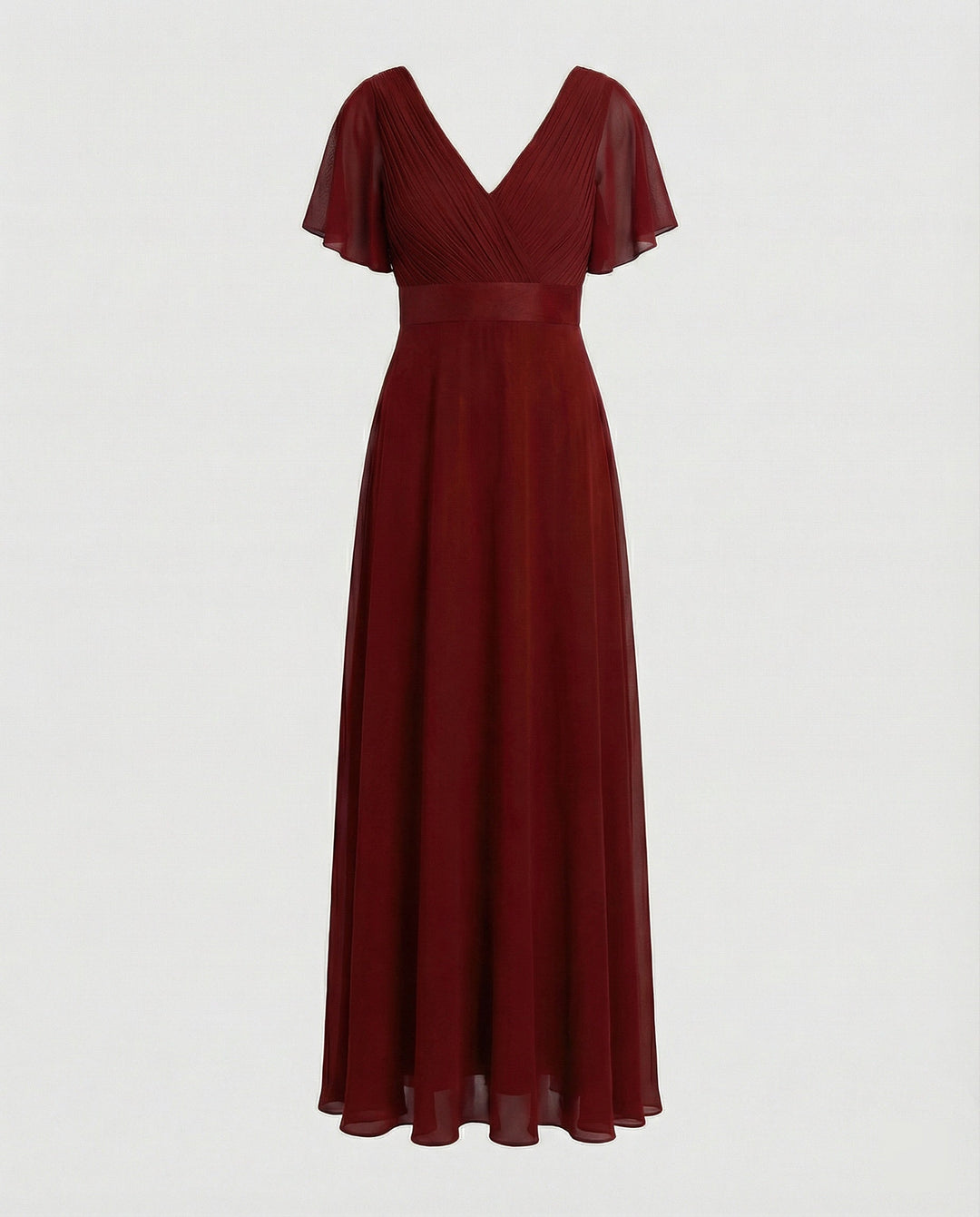 Women's Long Chiffon Evening Dress Elegant