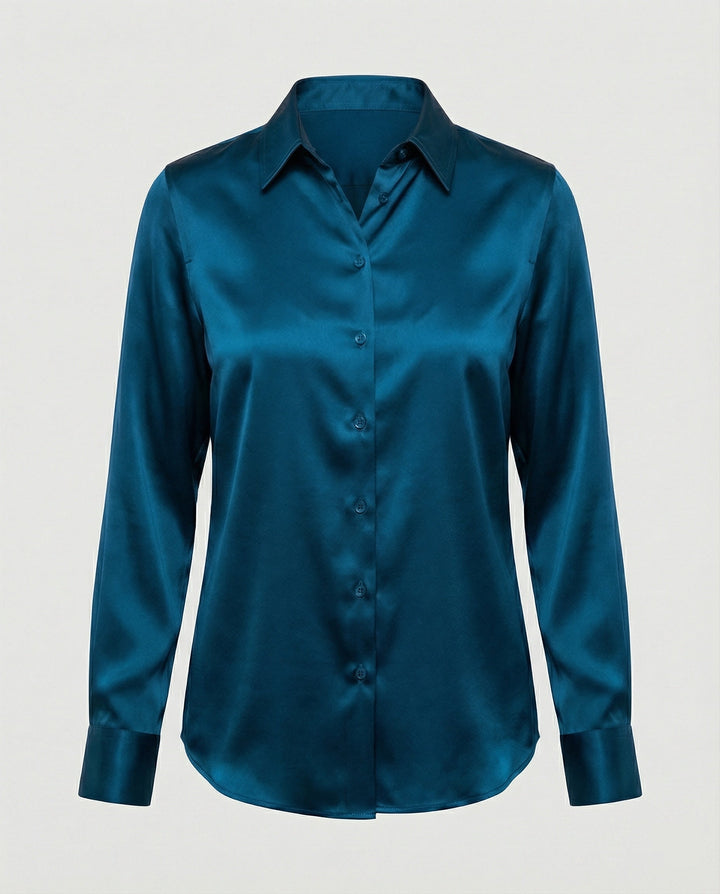 Ladies' Satin Silk Blouse