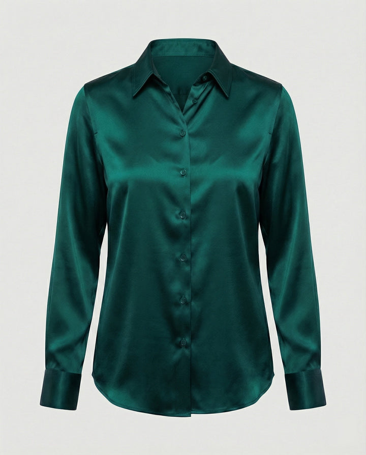 Ladies' Satin Silk Blouse