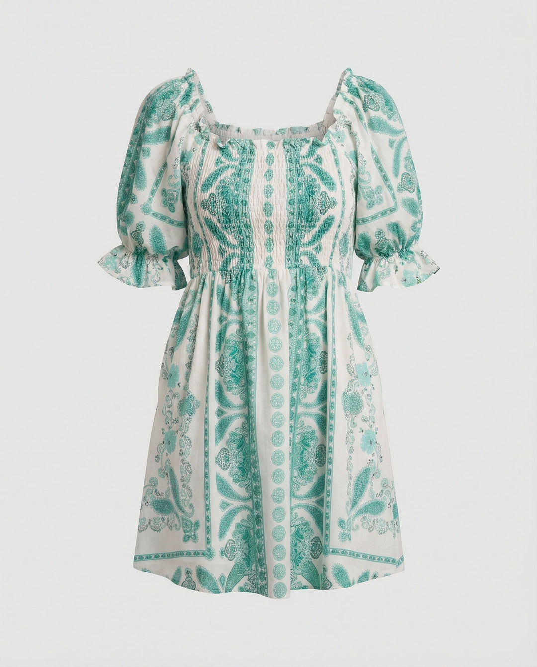 Boho Casual Dress for Women Smock Dress