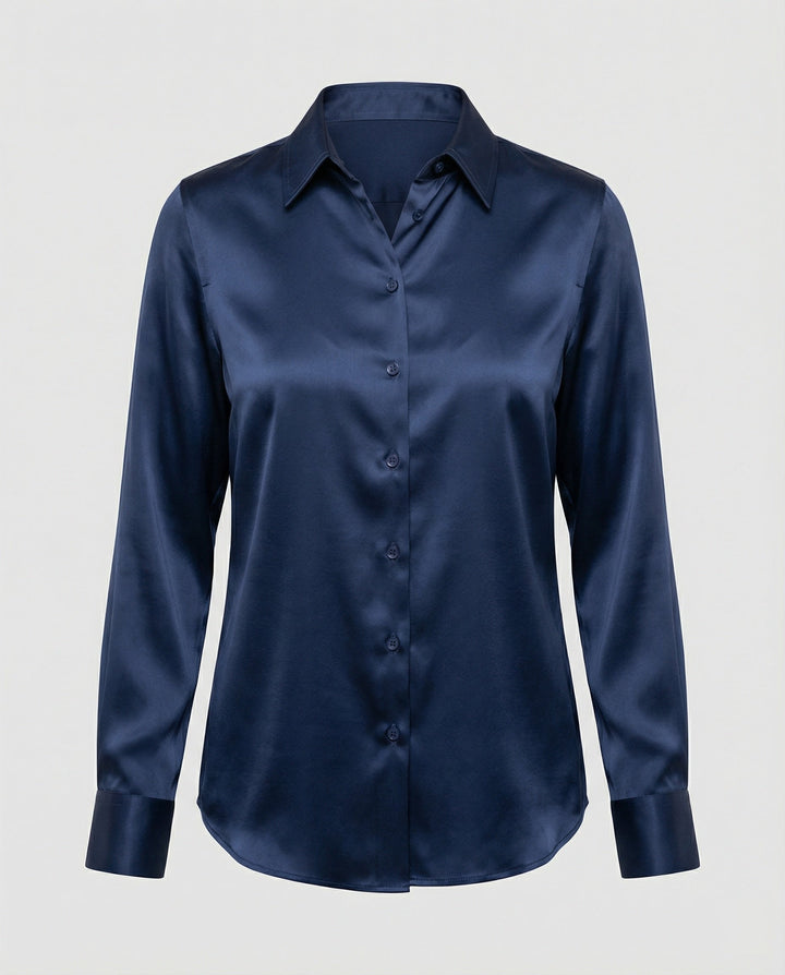 Ladies' Satin Silk Blouse