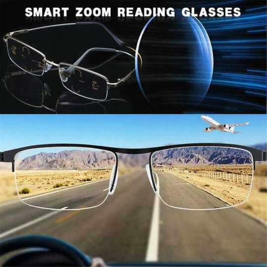 Progressive Eyeglasses With Photochromic Blue Light Filter Lenses