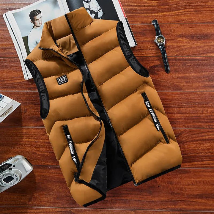 Sleeveless Puffer Winter Jacket for Men