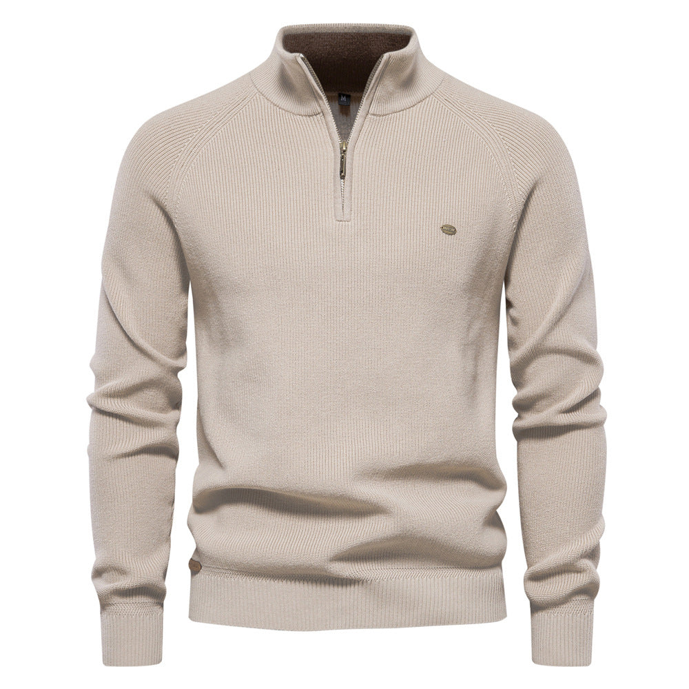 Men's High Neck Sweater