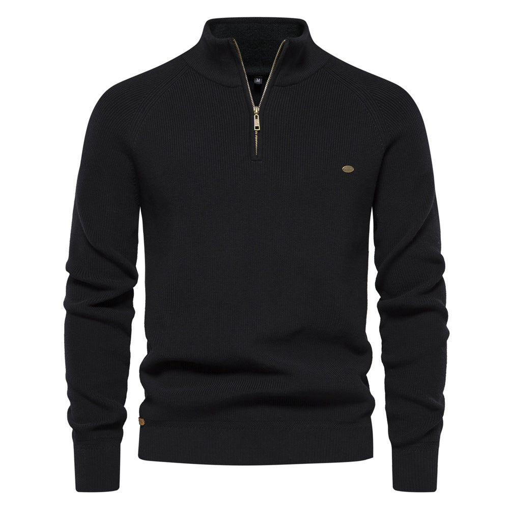 Men's High Neck Sweater