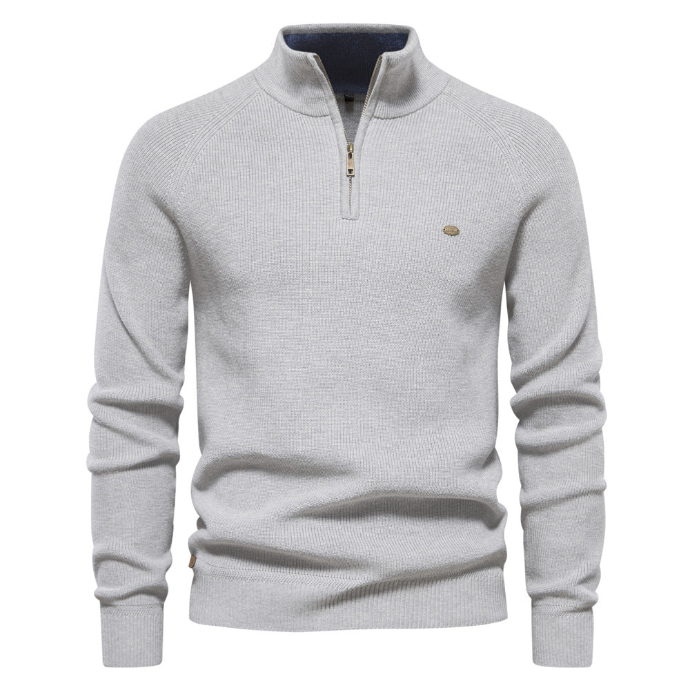 Men's High Neck Sweater