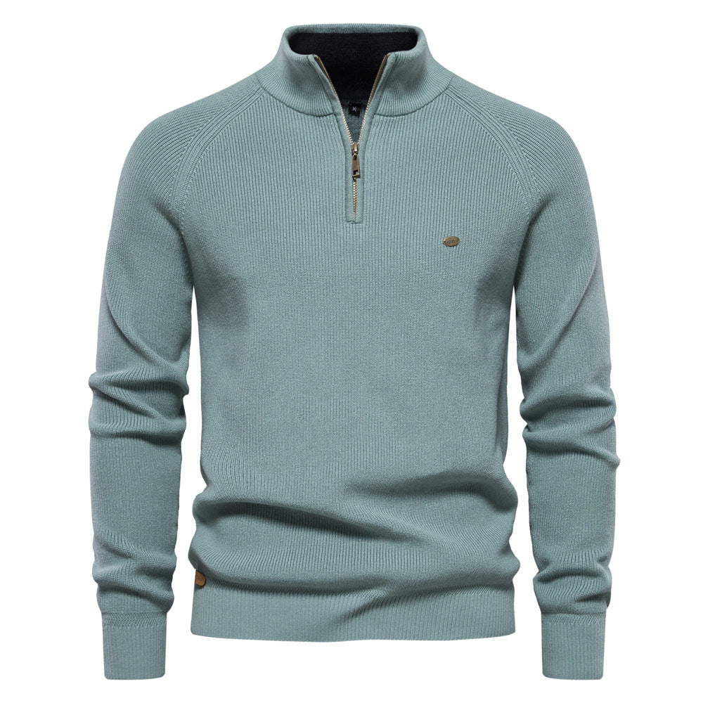 Men's High Neck Sweater