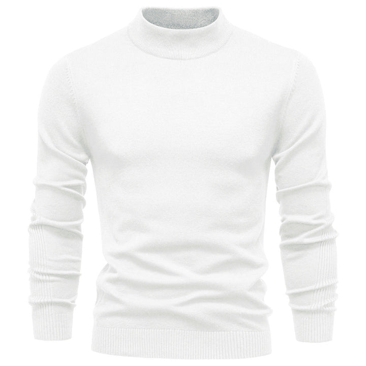 Men's Fine Knit Turtleneck Sweater, Slim Fit