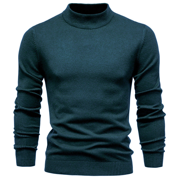 Men's Fine Knit Turtleneck Sweater, Slim Fit