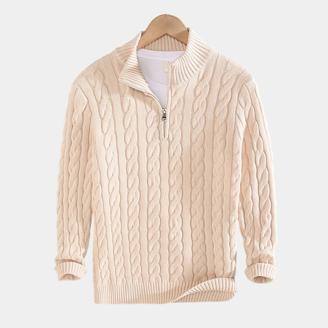 Men's Half-Zip Sweater