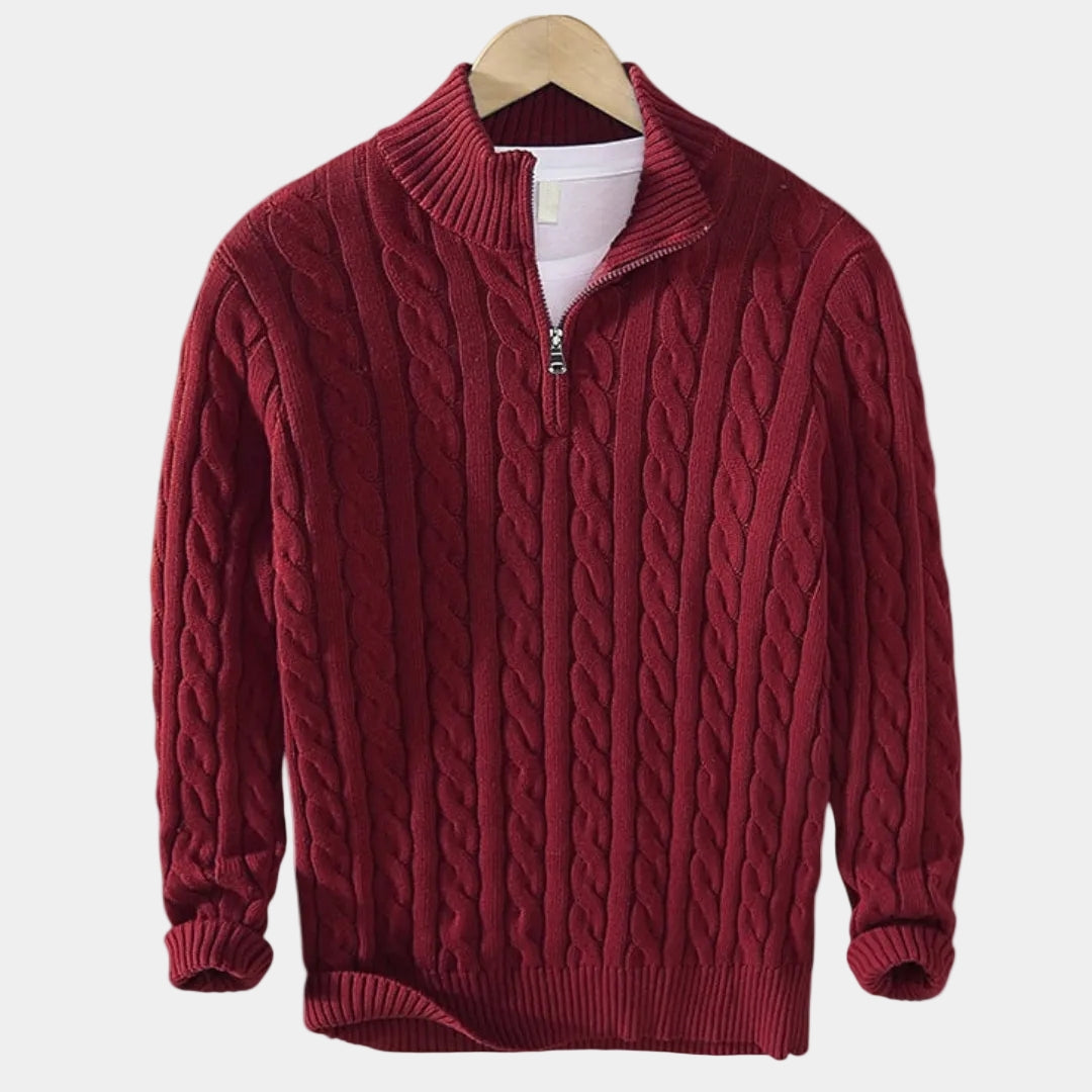 Men's Half-Zip Sweater