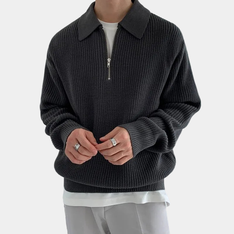 Men's Half-Zip Sweater