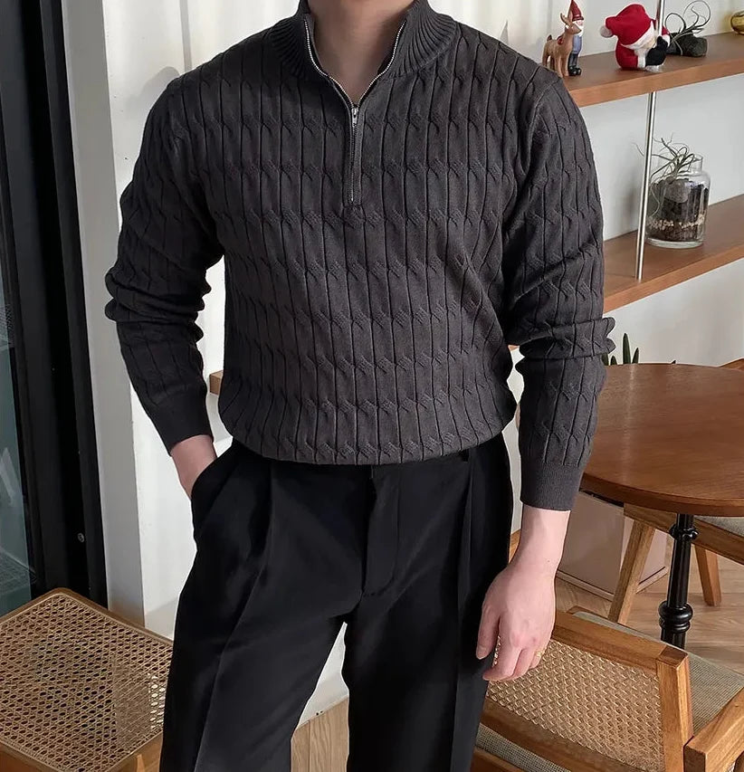 Men's Half-Zip Sweater