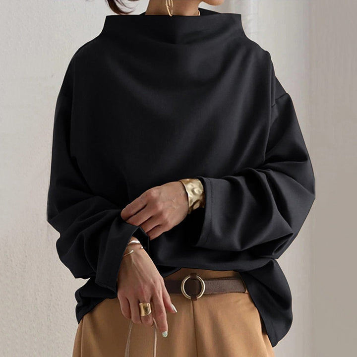 Oversized Women's Turtleneck Sweater