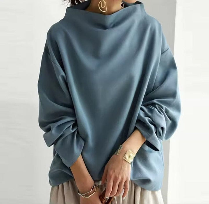 Oversized Women's Turtleneck Sweater