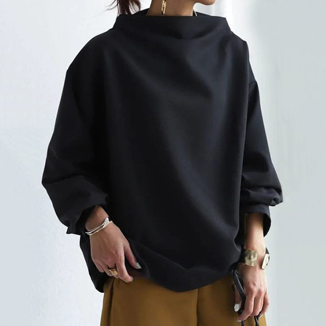 Oversized Women's Turtleneck Sweater