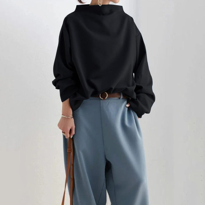 Oversized Women's Turtleneck Sweater