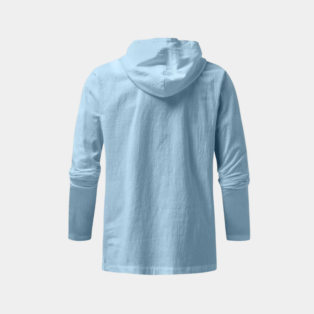 Men's Hooded Sweater with Laces