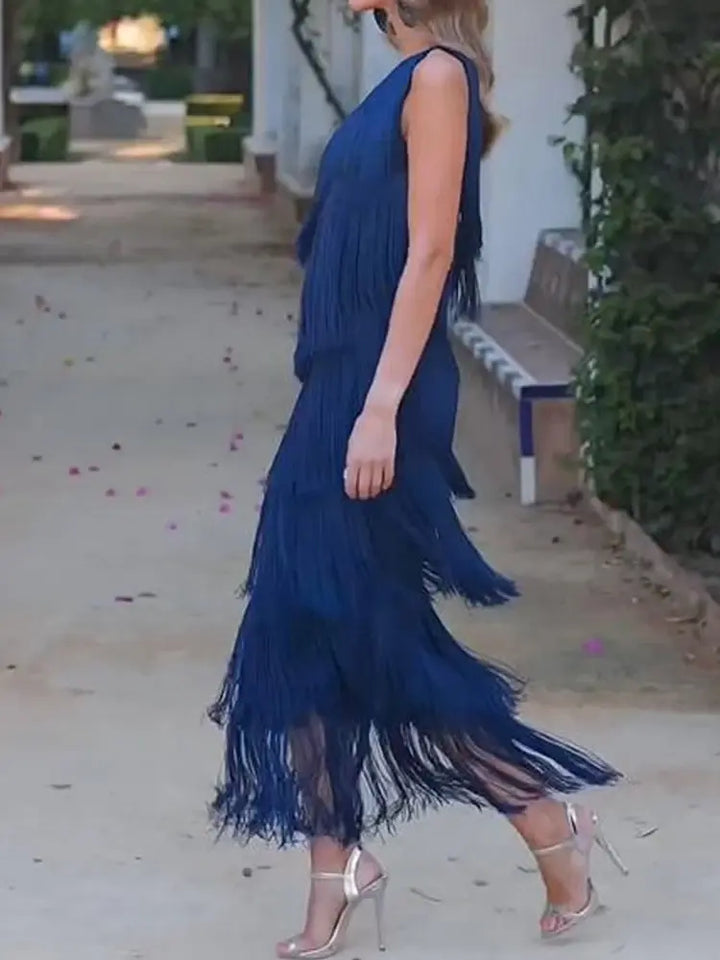 Bella - Andalusian Fringe Dress
