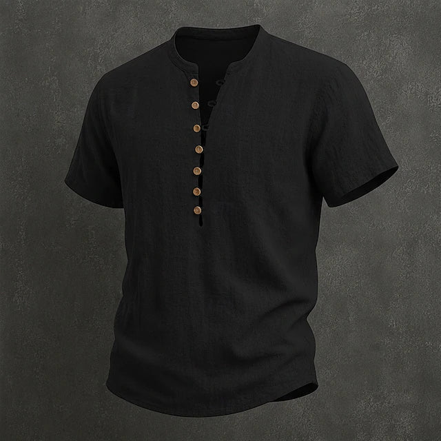 ELENA HARPER™  |  MEN'S SUMMER BUTTON-UP SHIRT