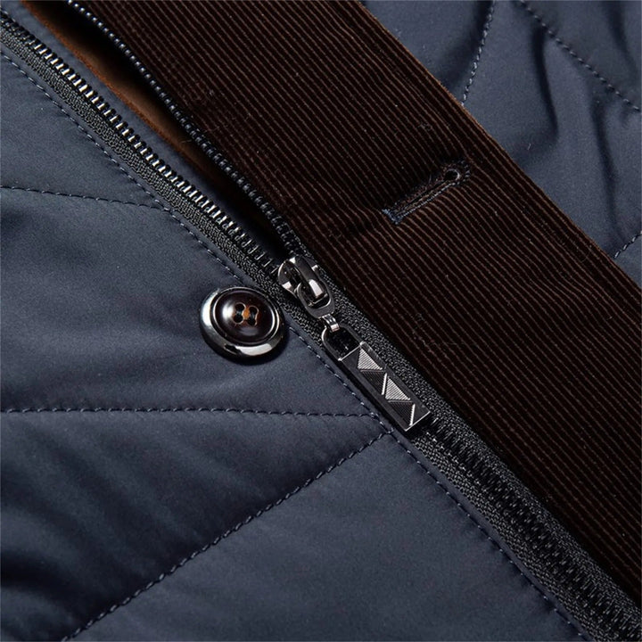 Men's Padded Winter Jacket with Warm Lining