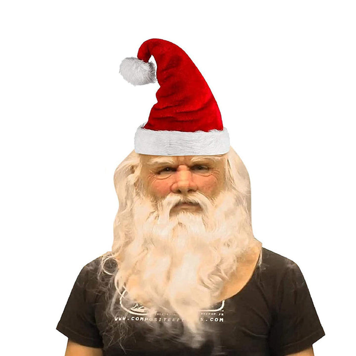 Unisex Realistic Latex Old Man Mask - Expressive Halloween Headpiece
