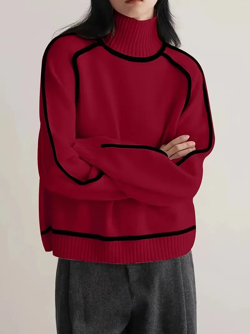 Darla Elegant Turtleneck sweater - Elena Harper