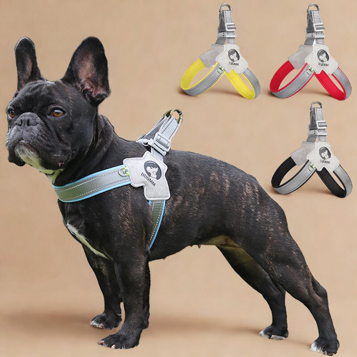 Pet's Reflective & Breathable Dog Harness for Safe Walks