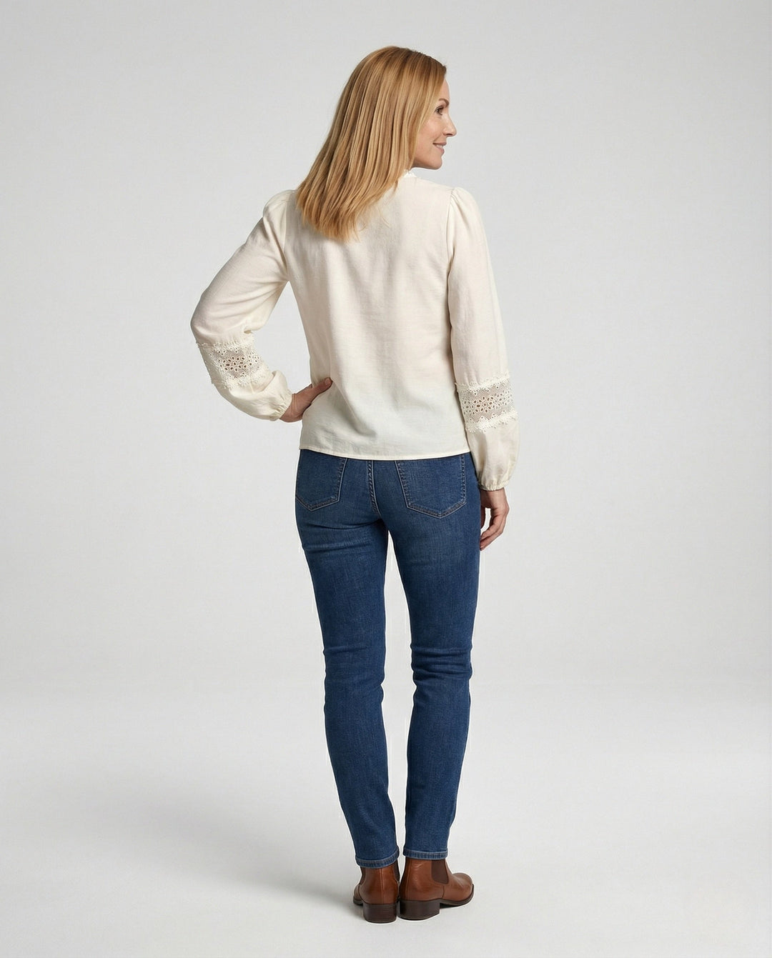 Women's Vintage Lace Blouse