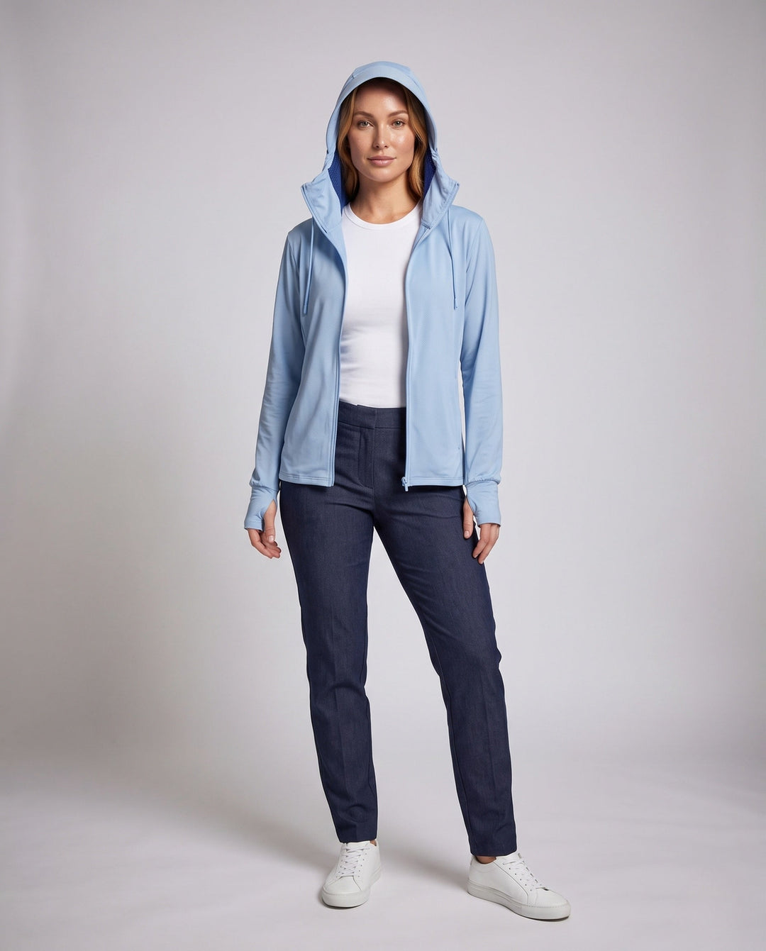 Women's Breathable Hoodie with Reflective Details EB